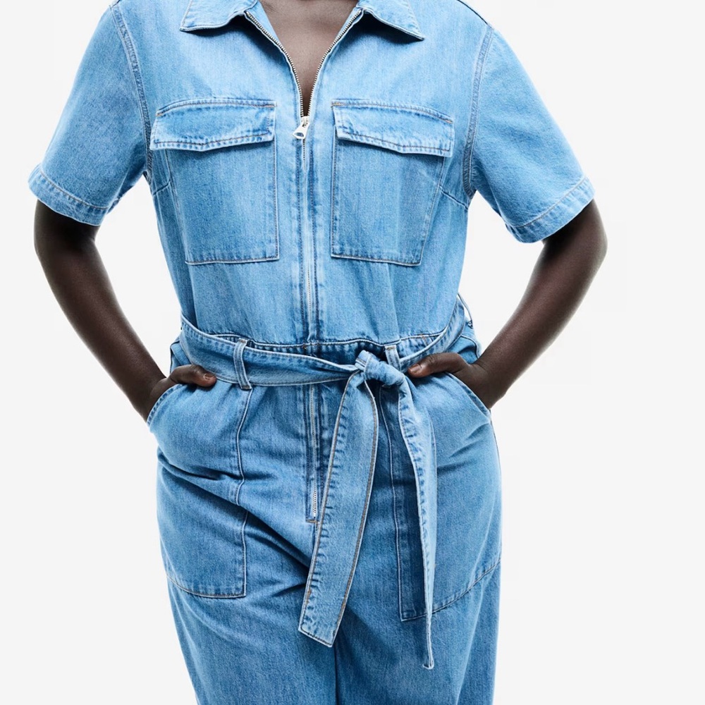 Denim jumpsuit XL H&M New with tags